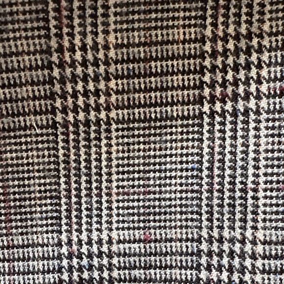 Free people X Saylor Susie Plaid Blazer Grey Check Size Small - Picture 10 of 13